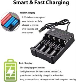 img 1 attached to Intelligent Charger Universal Rechargeable Batteries Household Supplies