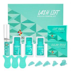 img 4 attached to 👁️ Upgraded Version Lash Lift Kit with Keratin, Professional Curling Eyelash Perm Set for Salon and Home - Semi-Permanent Lash Extensions & Lamination (Individual Packaging)