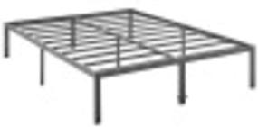 img 3 attached to 🛏️ Full Black Brutis Heavy-Duty Metal Platform Bed Frame by Classic Brands