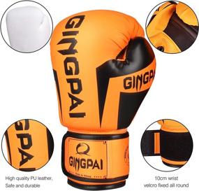 img 3 attached to GINGPAI Boxing Training Kickboxing Sparring