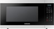 samsung ms19m8000as/aa large capacity stainless steel 🍕 countertop microwave oven with sensor and ceramic enamel interior логотип