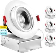 🔦 versatile adjustable recessed lighting: choose your ideal industrial electrical downlight logo