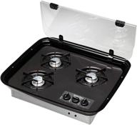 🍳 enhance your kitchen with suburban 2990a glass cooktop cover - 3 burner in black logo