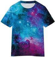 saym galaxy moisture wicking boys shirts: stylish and sweat-free clothing logo