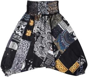 img 1 attached to 👖 Lofbaz Kids Patch Harem Pants: Stylish Boys' Clothing and Pants