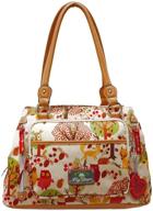 👜 lily bloom maggie satchel handbag: fashionable and functional must-have! logo