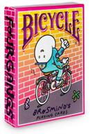 bicycle brosmind gangs playing cards logo
