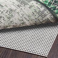 насадка aurrako extra thick non slip rug pad gripper, 2x10 ft area rug pads для паркетных полов / ковриков из ковровых покрытий, повышение безопасности и стабильности, обеспечение надежной фиксации и крепления ковров (2’×10’) логотип