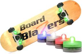 img 1 attached to 🛹 Board Blazers Skateboard Lights Box - Illuminate Your Skateboard with LED Underglow! Perfect Stocking Stuffer for Kids, Skateboards, Longboards, and Scooters