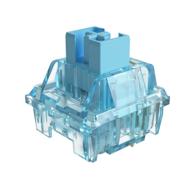 🔵 epomaker akko cs jelly blue tactile switch set - 45 pieces, 3 pin switch, for mechanical gaming keyboards logo