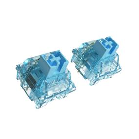 img 1 attached to 🔵 EPOMAKER AKKO CS Jelly Blue Tactile Switch Set - 45 Pieces, 3 Pin Switch, for Mechanical Gaming Keyboards