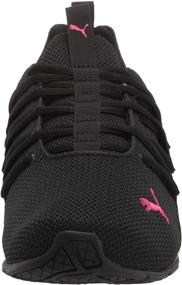 img 3 attached to 👟 Кроссовки для бега PUMA Women's Axelion в черном и розовом цветах