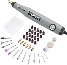 img 4 attached to 🔌 YEPLING Electric Polishing Cleaning Engraving Kit