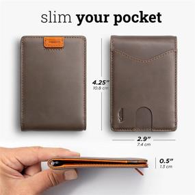 img 1 attached to 💼 POCKT Slim Wallet Money Clip: Enhancing Men's Wallets, Card Cases & Money Organizers