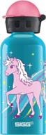 sigg aluminium bottle unicorn hydration logo