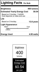 img 1 attached to Westinghouse Lighting 5169100 Dimmable LED Bulb - Equivalent