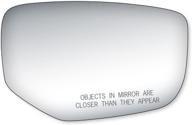 honda accord passenger side mirror glass without blind spot detection system - reliable replacement logo