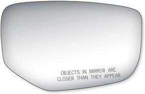 img 1 attached to Honda Accord Passenger Side Mirror Glass without Blind Spot Detection System - Reliable Replacement