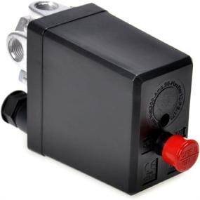 img 2 attached to 💨 240V Air Compressor Pressure Switch Control Valve with Adjustable Range of 90-120 PSI