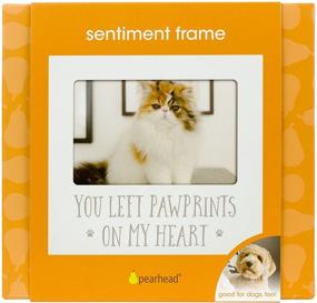 img 1 attached to 🐾 Pearhead In My Heart Pet Memorial Frame - Forever Remembered