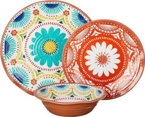 img 3 attached to 🌟 Premium Quality Certified Vera Melamine Dinnerware for International Use