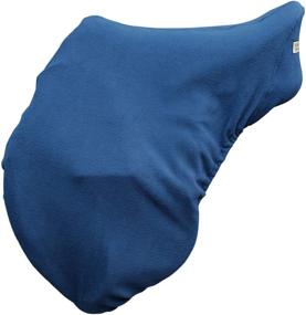 img 2 attached to 🐴 Harrison Howard Horse Saddle Cover - Fleece Material for Optimal Protection and Comfort