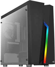 img 1 attached to Мини-корпус Aerocool Mini ITX с встроенным закаленным стеклом и высокой производительностью