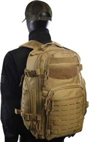 img 1 attached to 🎒 Highland Tactical HL BP 19 DS Roger Tactical Backpack: Premium Durability and Functionality