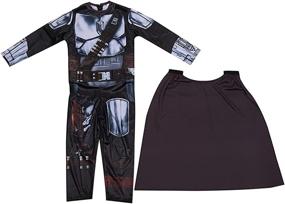 img 3 attached to Unleash Your Inner Mandalorian: Nezababy Realistic Halloween Jumpsuit
