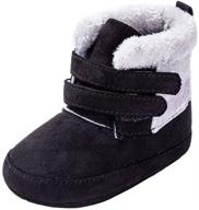 👶 warm winter boots for infant boys: enteer push the cold away logo