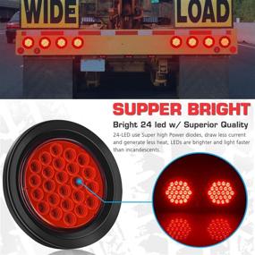 img 2 attached to LINKITOM Trailer Waterproof Gaskets Certified Lights & Lighting Accessories