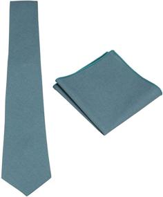 img 4 attached to Skinny Pocket Square Various Colors Men's Accessories for Ties, Cummerbunds & Pocket Squares