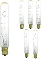 💡 efficient and durable 40 watt tubular intermediate incandescent - 40t6 5 model логотип