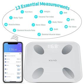 img 4 attached to 📊 Умные весы BMI с анализом жира в организме - цифровые беспроводные весы для эффективного снижения веса и контроля состава тела