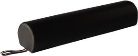 img 4 attached to 💆 Enhance Your Massage Experience with the Master Massage 6" 3/4 Round Massage Bolster Pillow Cushion for Massage Tables in Black