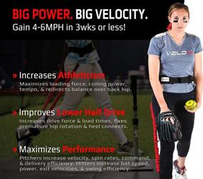 img 2 attached to 🔥 Enhance Velocity & Power with VPX Softball Training Harness: Enhance Swing, Batting, & Pitching Mechanics for Hitters, Pitchers, & Catchers in Fastpitch, Slowpitch, Youth, Men's, Girls, & Kids