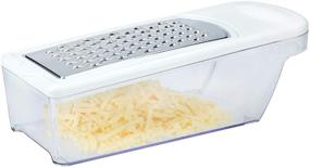 img 2 attached to 🧀 Kitchen Craft 2-in-1 Grater and Storage Set: KCGRATEROB+