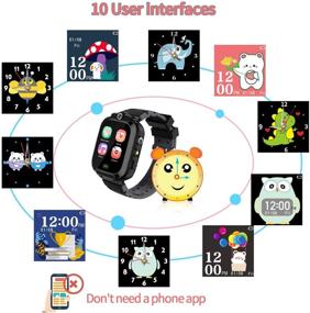 img 3 attached to Smartwatch Player Calculator Recorder Children Cell Phones & Accessories