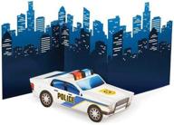 creative converting police party centerpiece logo