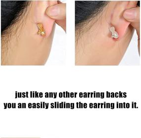img 2 attached to Earring Original Lifters Adjustable Hypoallergenic