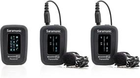 img 4 attached to Saramonic Blink 500 Pro B2: Wireless Clip-On Microphone System 🎤 for Cameras & Mobile Devices - 2-Person, 2.4GHz, 2xTX/TRS/TRRS - Black