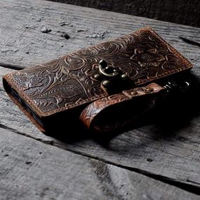 img 3 attached to 📱 Premium Handmade Distressed Leather Wallet Case for Samsung Galaxy Note 20 Ultra 6.9 inch 2020 5G - JJNUSA Flip Cover