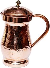 img 4 attached to Fide Hammered Copper Moscow Pitcher