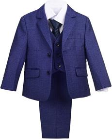 img 4 attached to 👔 Lito Angels Boys' Formal Wedding Dresswear, Suits & Sport Coats - Clothing Collection