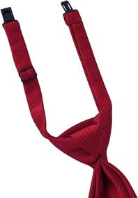 img 3 attached to 👔 Enhance his style effortlessly with Kilofly Pre Tied Adjustable Strap Necktie - Perfect Boys' Accessories via Neckties!