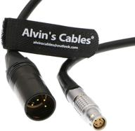 🔌 “alvin's cables xlr 4 pin male to 6 pin female power cable: ideal for red epic scarlet” logo