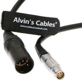 img 4 attached to 🔌 “Alvin's Cables XLR 4 Pin Male to 6 Pin Female Power Cable: Ideal for Red Epic Scarlet”