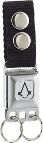 img 2 attached to 🔑 Stylish and Durable Buckle Down Mens Keychain: Assassins Creed Multi1 - The Perfect Accessory for Gaming Enthusiasts