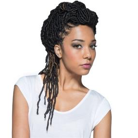 img 4 attached to Synthetic Crochet Braids African Collection Hair Care