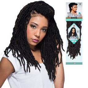 img 3 attached to Synthetic Crochet Braids African Collection Hair Care